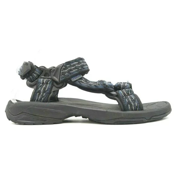 Teva | Shoes | Teva Black Blue Adjustable Fit Slip On Trail  display picture 1